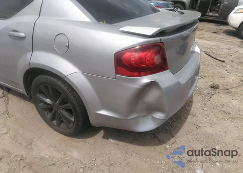 2013 Dodge Avenger Sxt from USA, damaged, VIN 1C3CDZCB8DN655751